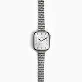Silver Five-Bead Bracelet Apple Watch Strap