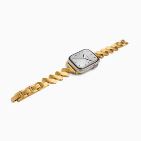 18K Gold Lightning Metal Apple Watch Bracelet