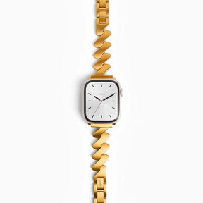 18K Gold Lightning Metal Apple Watch Bracelet