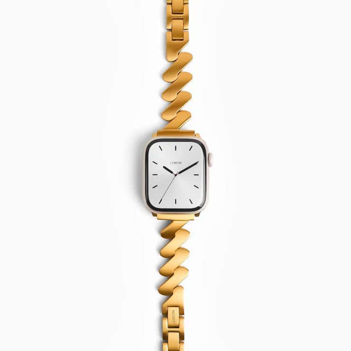 18K Gold Lightning Metal Apple Watch Bracelet