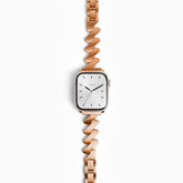 Rose Gold Lightning Metal Apple Watch Bracelet
