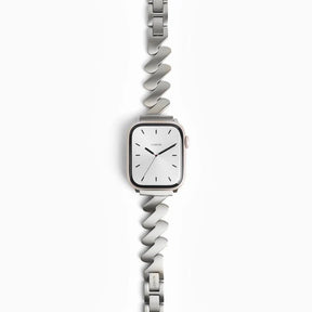 Silver Lightning Metal Apple Watch Bracelet