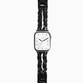 Black Chanel-Inspired Bracelet Apple Watch Strap