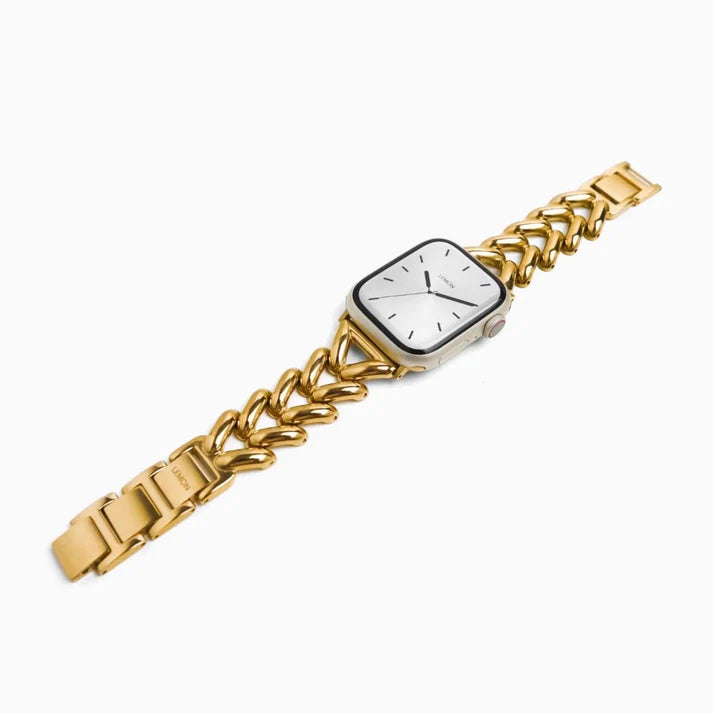 18K Gold Triangular Bracelet Apple Watch Strap