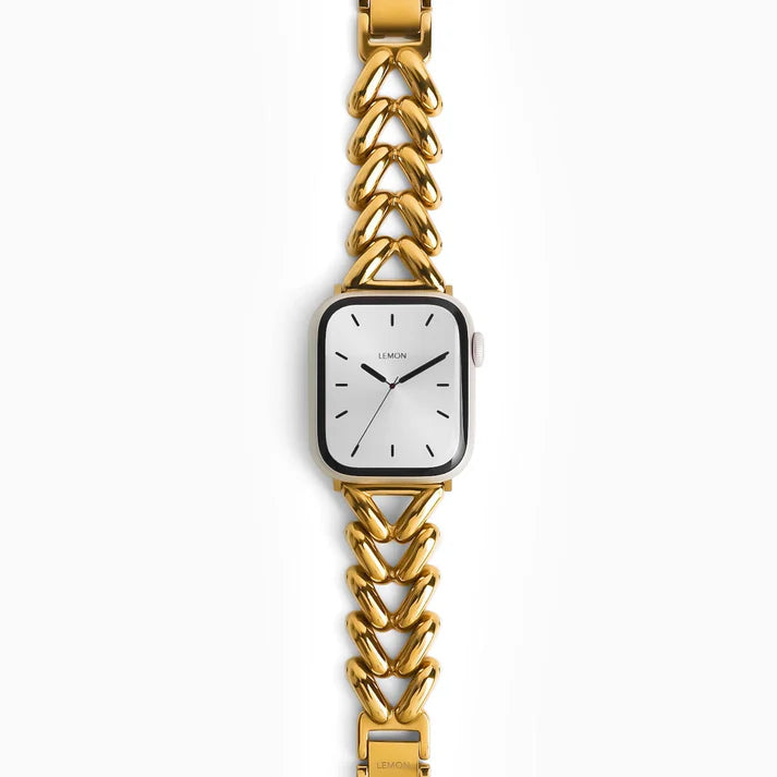 18K Gold Triangular Bracelet Apple Watch Strap