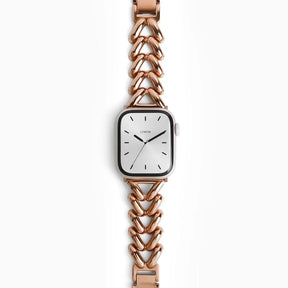 Rose Gold Triangular Bracelet Apple Watch Strap