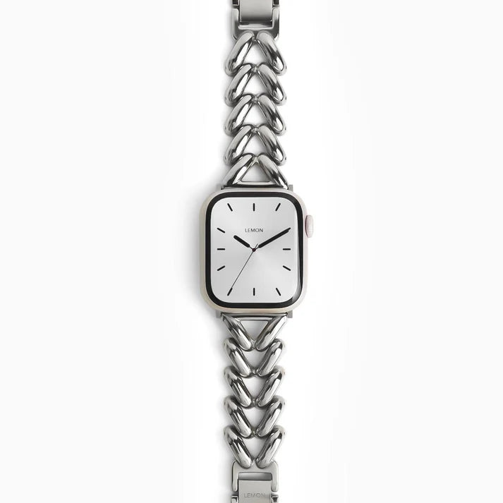 Silver Triangular Bracelet Apple Watch Strap