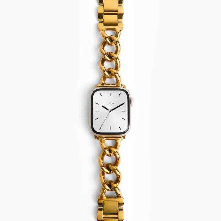 Gold Link Bracelet Apple Watch Strap