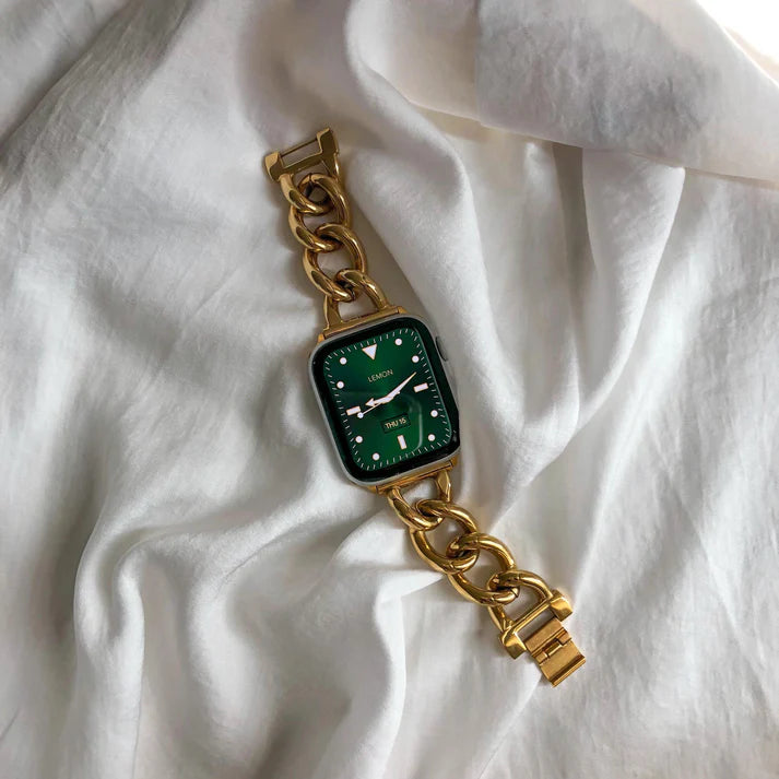 Gold Link Bracelet Apple Watch Strap