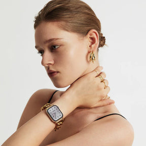 Gold Link Bracelet Apple Watch Strap