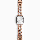 Rose Gold Link Bracelet Apple Watch Strap