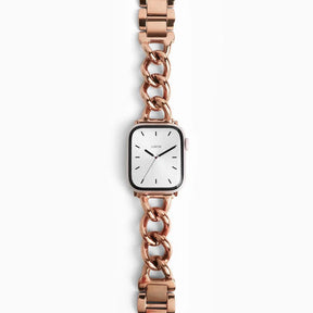 Rose Gold Link Bracelet Apple Watch Strap