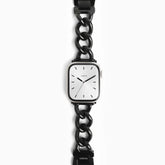 Black Link Bracelet Apple Watch Strap