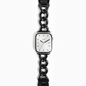 Black Link Bracelet Apple Watch Strap