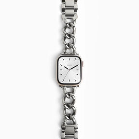 Silver Link Bracelet Apple Watch Strap