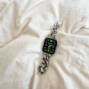 Silver Link Bracelet Apple Watch Strap